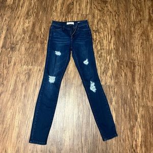 Pacsun Ripped Skinny Jean Jegging